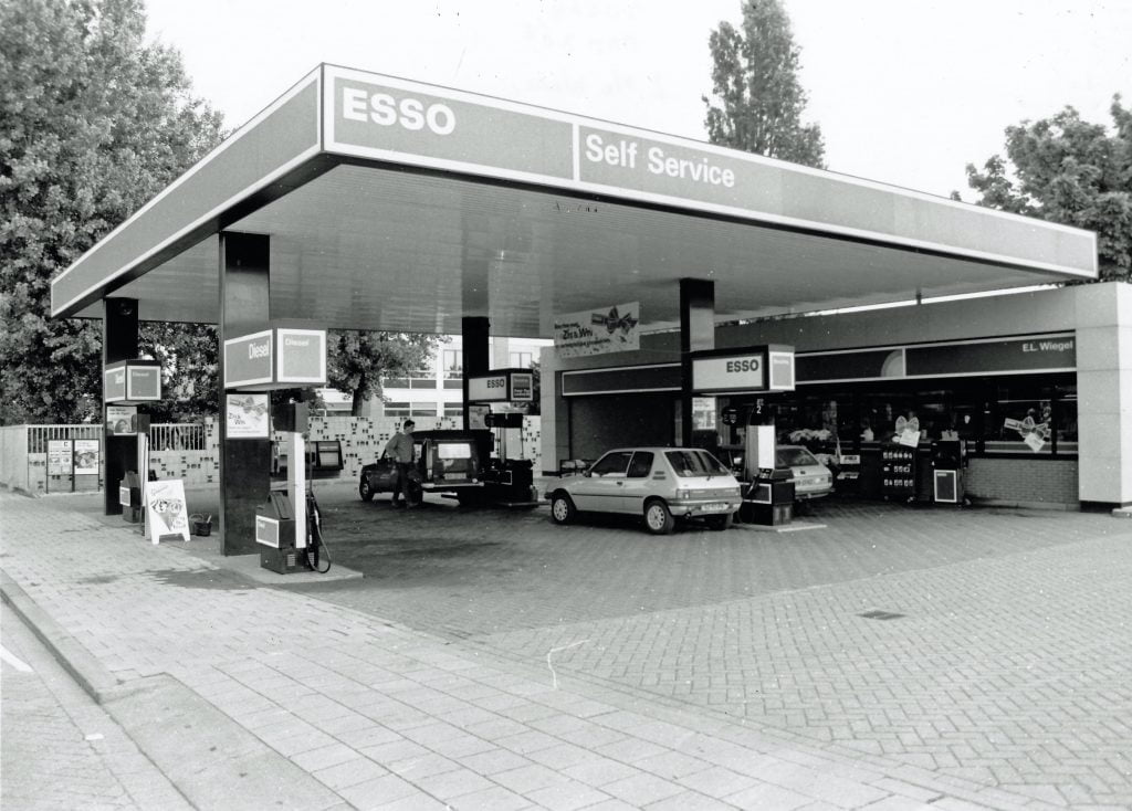 Benzinestation in Zaanstad